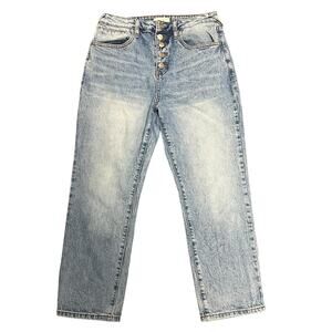 Cleo + Wolf Women's Straight Leg Ankle Jeans Size 30 X 27